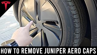 How to Remove Wheel Covers from Tesla Model Y Juniper | Easy Step-by-Step Guide 🚗