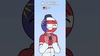 FLAGS SIMILAR TO INDONESIA 🇮🇩 #countryhumans