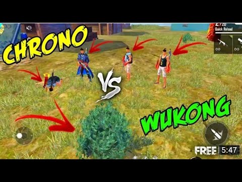 Wukong vs Chrono - free fire short | subscribe #shorts