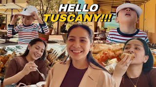 HOTEL ROMANTIS DI TUSCANY!!! INI ISI KAMAR HOTEL NAGITA DAN ANAK-ANAK! SUASANA NYA SUPER ROMANTIS!!!