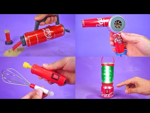 4 Amazing Applience At home |Using CocaCola Cans |Diy electrical Invension