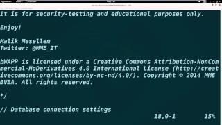 bwapp tutorials walkthrough ---how to install bwapp on kali linux