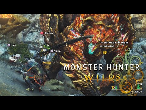 HR 33 Pro Monster Hunter With A Long Sword! Beating My Way Through High Rank Today!