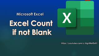 Excel Countif not Blank | Countif Not Equal to Blank