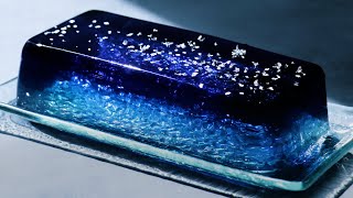 星降る。夜空のゼリーケーキ。