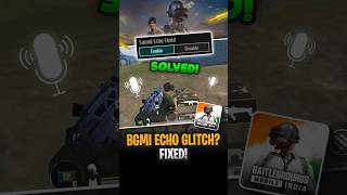 BGMI 3.9 Echo Bug Fix 🔇🔥#BGMI3.9 #EchoBugFix #BGMIshorts #BGMIupdate #MicIssueBGMI #BGMIsettings