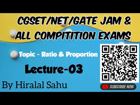 Ratio and Proportion (अनुपात & समानुपात) #cgsetexam2024 #csirnet #cgvyapamexam