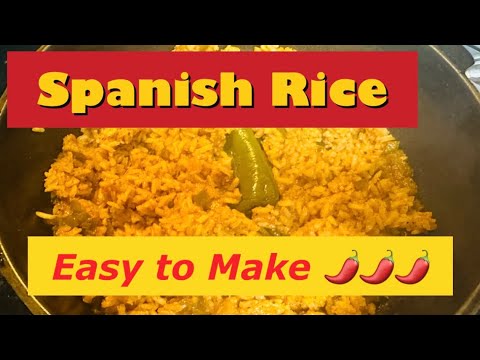 Spanish Rice-Easy to make