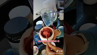 营养师的野生蓝莓蛋白奶昔这样做！#野生蓝莓