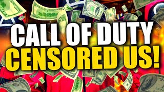 Activision IS CENSORING US! They're Shutting Down Criticism & Treyarch "Apologized" For Messing Up..