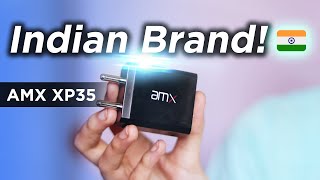 AMX XP35 Charger and  Best USB Type-C Cable REVIEW in India | HINDI