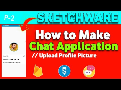 Chat App : Upload profile pictures on Sketchware | firebase storage |#Rajeshsardar