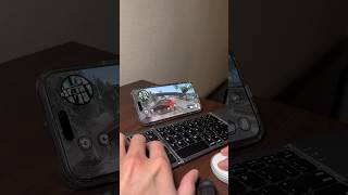 Bang bang 🔫 ...#minikeyboard #gamingkeyboard #travelkeyboard #portablekeyboard
