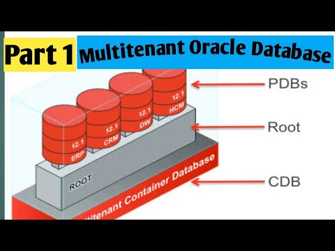 Multitenant Oracle database Architecture