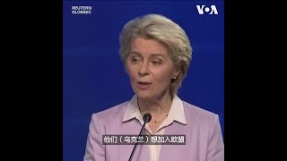 欧委会主席说帮助乌克兰加入欧盟是一种“道德义务”