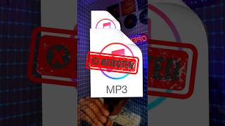 Don’t use MP3 files if your make music! #musicproducer #music #shorts