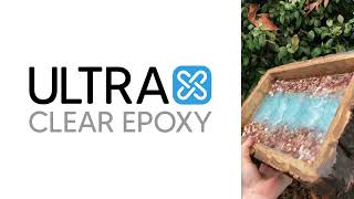 UltraClear Epoxy Resin Finish for Bar Tops, Countertops, and Table Tops.