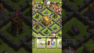 TH4 BASE🛖👿#shorts #coc #clashofclans #th4