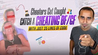 Spy on Your BF/GF Using AI & Python || Is Your BF or GF Cheating? AI Will Tell You || Python