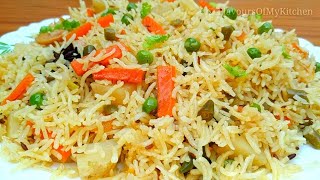 Vegetable Pulao Recipe | Veg Pulao
