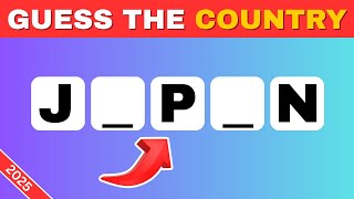 Can You Guess The Country Without Vowels? 🌎🤔 Country Quiz