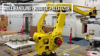Autotec Solutions | Roll Handling - Robotic Palletizer