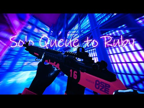 SOLO QUEUEING TO RUBY IN THE FINALS SERIES. (#1)