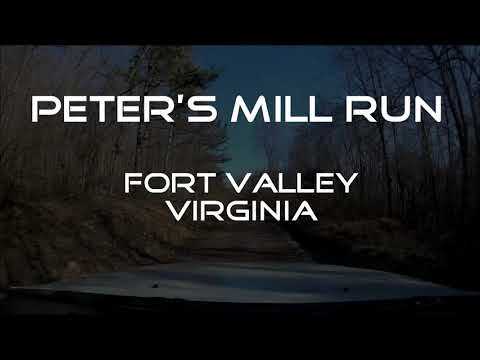 Peter's Mill Run Trail Time Lapse -January 2021