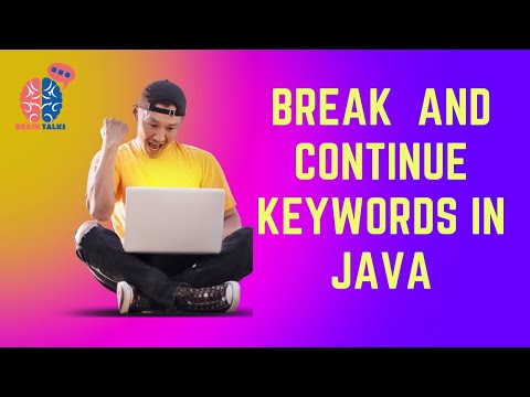 Break and Continue Statement In Java I Break I Continue I Break Statement I Continue Statement