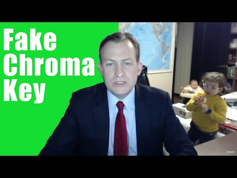 How to make a Fake chroma key with OBS and SnapCamera! (no green screen required)