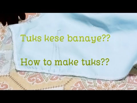 #trending | Easy way for tuks.. tuks kese draw kare? by || Art of world ||  #tuks #silai #stitching