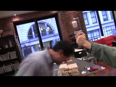 Screaming can help when breaking boards