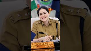 #upscwallah# aspirant dream ips officer dabang ladey singam ips officer @ankita sharma mam 👮🚔🚔❤❤💙💙💝