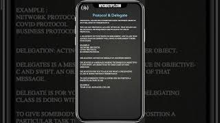 Protocol and Delegate in Objective-C