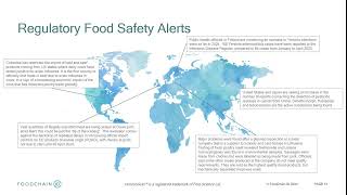 Food Safety and Fraud - Monitoring Food Safety Risks - FoodChain ID