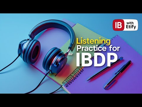 🎧 IBDP Listening Mock Test (8) - Theme 2: Experiences 🌍ᯓ  ✈︎  #ibdp #esl #listeningexam