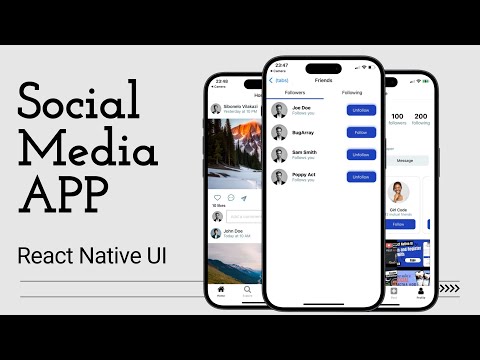 Building Startup : React Native Followers & Following UI with Expo: Build It Yourself!