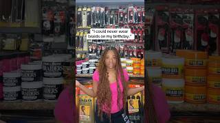 Whoever said braids couldn’t be considered birthday hair LIED real bad!!! #beautysupplystore