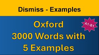 Dismiss - Examples