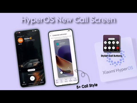 HyperOS ⚡ New Call Screen | Mind Blowing Customiztion | 💯 Working In HyperOS Devices |