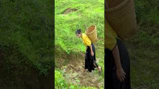 Single Mom Life - Found a strange hole  #poorlifestyle #singlemoms