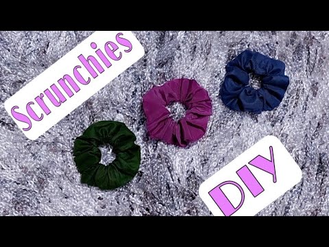 How To Make Scrunchies|DIY Satin Scrunchie|Handmade Scrunchies|#DIYscrunchies#scrunchies#UNIQUEWORLD