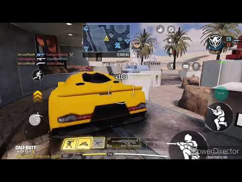 JOGANDO COD MOBILE MATA-MATA EM EQUIPE 20 KILL