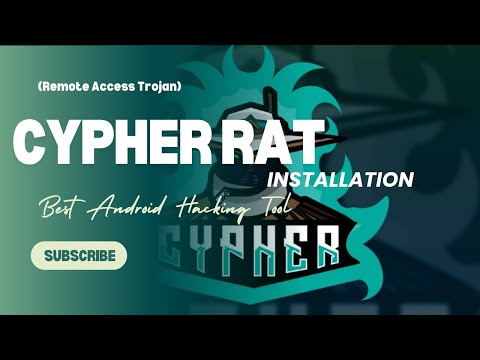 HOW TO CREAT REMOT ACCESS TROJAN IN CYPHER RAT INSTALLATION