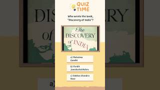 The Discovery of India🇮🇳✍🏻|GK QUIZ|#quizquestions #dailyquiz #foryou #gkshorts