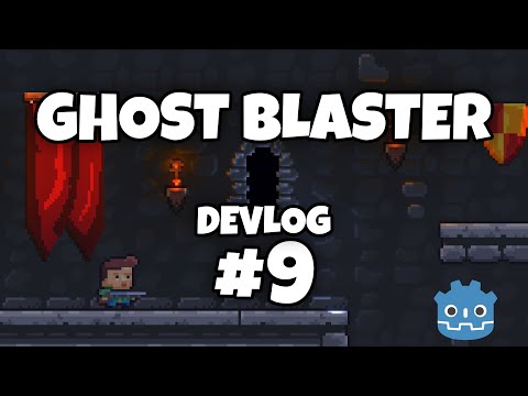 Ghost Blaster Devlog 9 - Godot Light2d and moving platforms