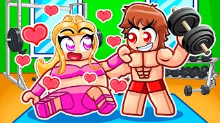 FAT And MUSCULAR FORBIDDEN LOVE In Roblox Snapchat...