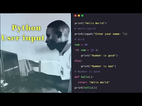 Python User input #Python#UserInput#LearnPython#PythonProgramming#CodingTutorials#PythonTips#Program