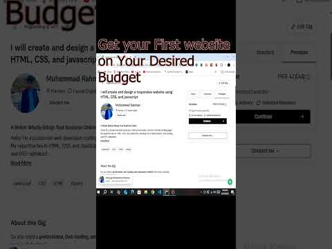 Get Your Personal Website In Your Budget - We Work With Clients Of All Budgets