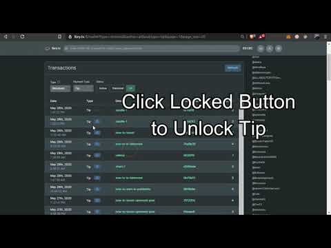 How to Unlock Tip in LBRY Platform